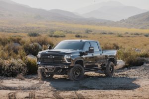 Chevrolet Silverado 3500 Front Bumper - DV8 Offroad - Spec Series - Black - `24-`26